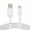 Kaabel USB-A/USB-C Belkin Boost Charge, 2 m, valge