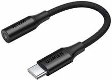 Adapter USB-C/3.5mm Ugreen AV161, 0.1 m, must