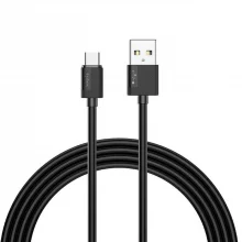Kaabel USB-A/USB-C T-Phox Nets, 2 m, 3A, must