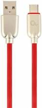 Kaabel USB-A/USB-C Gembird CC-USB2R-AMCM-2M-R, 2 m, punane