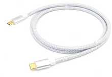 Kaabel USB-C Equip 128358, 2 m, 5A, 4K/60Hz, valge