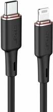 Kaabel USB-C/Lightning Acefast C2-01, 1,2 m, must