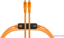 Kaabel USB-C Tether Tools TetherPro Optima 10G, oranž, 4,6 m