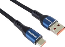Kaabel USB-C/USB-A PREMIUMCORD, 1,5 m, 5A