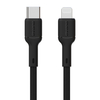 Kaabel USB-C - Lightning Dudao L9X, 1 m, must