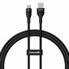 Kaabel USB-A/USB-C Baseus Flash 2, 1 m, must