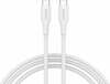 Kaabel USB-C Canyon CC60SC10, 1 m, 60 W, silikoon, valge