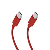 Kaabel USB-C SBS TECABLETISSUETCCR, 1,5 m, punane