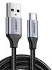 Kaabel USB-C Ugreen US288, 1.5 m, must