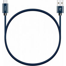 Kaabel USB-A/USB-C Yenkee, 1 m, sinine