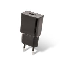Laadija Setty GSM108852, 1x USB 2,4A, must + USB-C kaabel 1,0 m