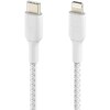 Kaabel USB-C/Lightning Belkin CAA004BT1MWH, 1 m, valge