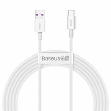 USB-kaabel USB-A/USB-C Baseus CATYS-A02, 2 m, valge