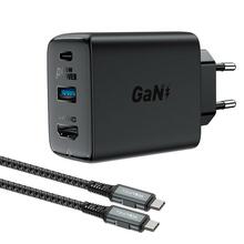 Laadija Acefast A17, 65W GaN, must