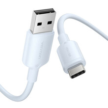 Kaabel USB-A - USB-C Vention CTQLF, 1 m, 3A, sinine