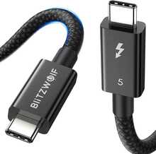 Kaabel USB-C BlitzWolf BW-HDC8, 1.5 m, must