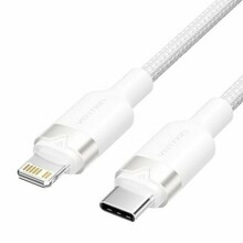 Kaabel USB-C - Lightning Vention LALWH, 2 m, valge