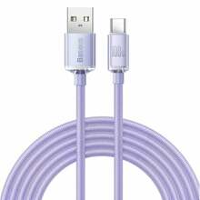 Kaabel USB-A/USB-C Baseus CAJY000505, 2 m, lilla