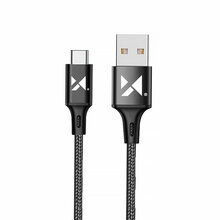 USB kaabel Wozinsky WUC-C1B, 1 m, must