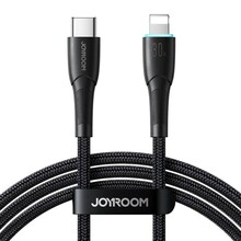 Kaabel USB-C/Lightning Joyroom SA32-CL3, 1 m, must