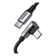 Kaabel USB-C Ugreen US334, 2 m, 100W, must