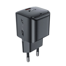 Seinalaadija USB-C Acefast A77 Mini PD 30W, must