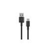 Kaabel USB-A/USB-C Orsen S9C, 1 m, must