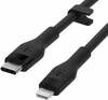 Kaabel USB-C/Lightning Belkin CAA009bt2MBK, 2 m, must