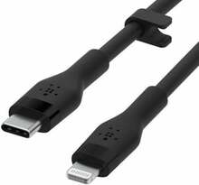 Kaabel USB-C/Lightning Belkin CAA009bt2MBK, 2 m, must