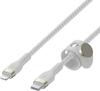 Kaabel Lightning/USB-C Belkin CAA011bt3MWH, 3 m, valge