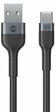 Kaabel USB-C Forever GSM115423, 1 m, must