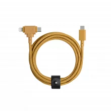 Kaabel USB-C Native Union Belt universaalne, 1.5 m, kollane