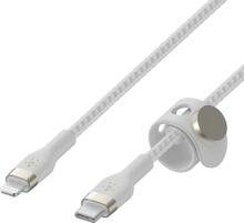 Kaabel Lightning/USB-C Belkin CAA011bt3MWH, 3 m, valge