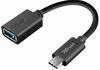 Adapter USB-C/USB-A Trust 20967, 0,09 m, must