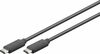 USB-C kaabel Goobay GOO-67976, 1 m, must