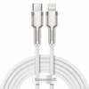 Kaabel USB-C/Lightning Baseus CATLJK-B02, 2 m, valge