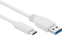 Kaabel USB-C/USB-A PremiumCord, 3 m, must