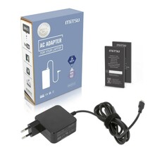 Toiteadapter USB-C Mitsu, 45 W, must