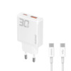 Laadija Dudao A30EUT, 30W, valge
