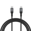 Kaabel USB-C Dudao L3CC, 1,2 m, must