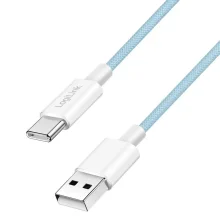 Kaabel USB-A/USB-C LogiLink, 1,5 m, 60 W, sinine