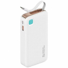 Akupank USAMS XY Series 10KCD22402, 10000 mAh, valge