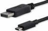 Kaabel DisplayPort/USB-C Brackton, 1 m, 4K