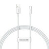 USB-A/USB-C kaabel Baseus Superior CAYS000902, 1 m, valge