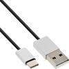 Kaabel USB-A/USB-C InLine 35835, 5 m, must