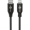 Kaabel USB-C/Lightning Goobay 39447, 2 m, must