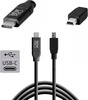 Kaabel USB-C Tether Tools USB-C zu 2.0 Mini B 5-Pin, 4,6 m, must