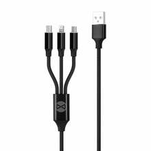 Kaabel 3in1 Forever GSM106369, 1,2 m, must