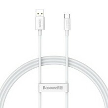 USB-A/USB-C kaabel Baseus Superior CAYS000902, 1 m, valge