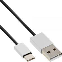 Kaabel USB-A/USB-C InLine 35835, 5 m, must